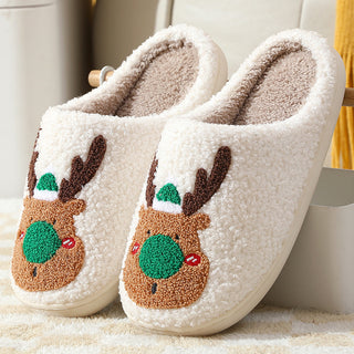 Men's Christmas Soft Cozy Slipper Shoes.