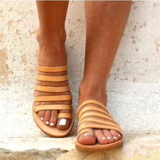 Beach flat sandals