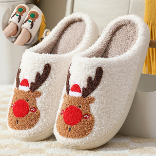 Men's Christmas Soft Cozy Slipper Shoes.