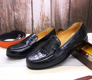 Men's Leather Breathable Shoes.