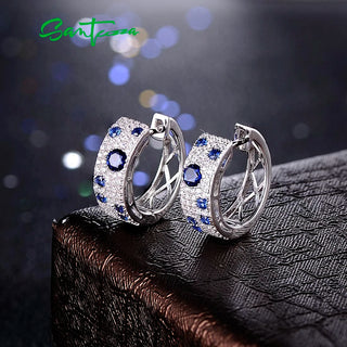 Sterling Silver Zirconia Earrings