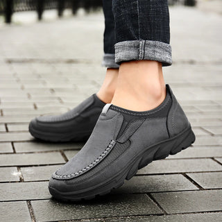 Men Casual Sneakers Breathable Loafers Sneakers 2023 New Fashion Comfortable Flat Handmade Retro Leisure Loafers Shoes Men Shoes