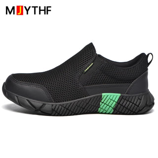 Indestructible Work Shoes Breathable Safety Shoes Men Working Sneakers Puncture-Proof Industrial Shoes Men Loafers Steel Toe