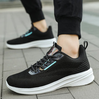 Large Size 47 Lght Mens Casual Shoes Men Lace-up Sneakers Breathable Light Leisue Walking Jogging Running Tenis Masculino Adulto