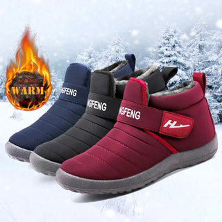 Winter Women Boots Loafers Warm Fur