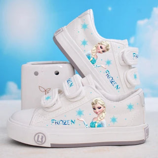 Disney children's frozen princess Sophia girls casual non-slip soft bottom sports shoes sneakers kids shoes for girl