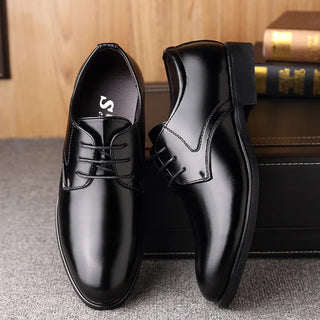 Mazefeng 2019 New Fashion Business Dress Men Shoes Classic Leather Men'S Suits Shoes Fashion Lace-up Dress Shoes Men Oxfords