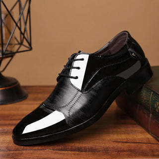 2022 Formal Shoes Men Pointed Toe Men Dress Shoes Leather Men Oxford Formal Shoes For Men Fashion Dress Footwear 38-48