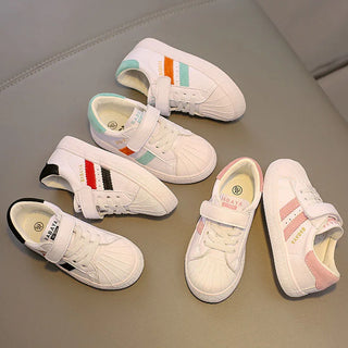Babaya Children Shoes White Sneakers Girls Casual Shoes Boys Sports Shoes New Spring 2021 Fashion Kids Shoes for Girl