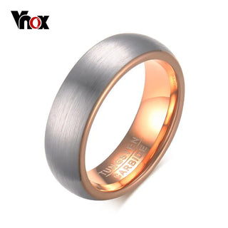 men's Vnox Tungsten Rings