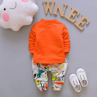 Autumn Winter Outfits Baby Girls Clothes Sets Cute Infant Sport Suits Hooded Zipper Jacket T Shirt Pants 3pcs Boys Kids Clothing