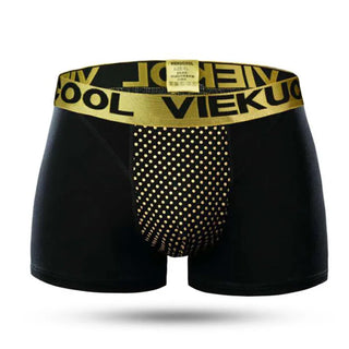 L-5XLMen Underwear Soft Boxers Men's Ice Silk British Magnetic Therapy Boxer Shorts Plus Size Solid Cotton Boxers Mens Underwear