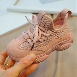 2023 New Spring/Autumn Children Shoes Unisex Toddler Boys Girls Sneaker Mesh Breathable Fashion Casual Kids Shoes 21-30