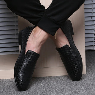 Men Shoes luxury Brand Moccasin Leather Casual