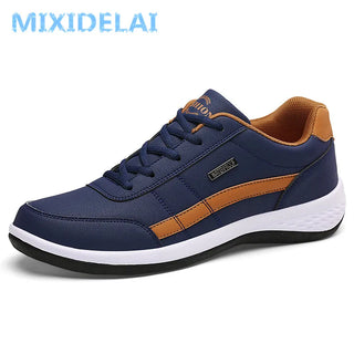 Men's Breathable Leather Sneakers