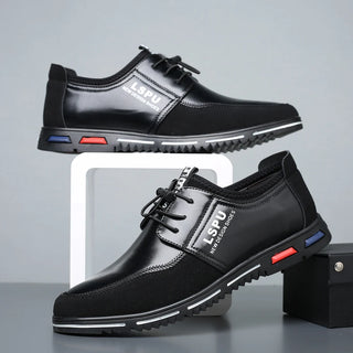 High Quality Brand Big Size Casual Shoes Men Formal Business Men Casual Shoes Breathable Fashion Trend Casual Men Shoes Black