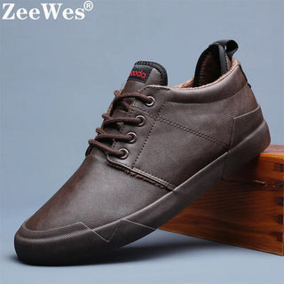 2023New Hot Fashion Spring Autumn Men Lace-up Leather Casual Shoes Trend Shoe Cool Loafers Flats Designer Shoes Men High Quality