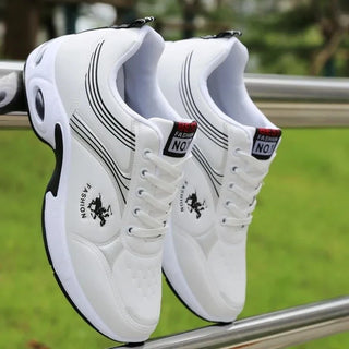 2022 Fashion Stripe Mans Sport Shoes Vulcan Leather Sneakers Boys Comfy Shoes Men Wedges Sneakers Autumn Trainers Male Footwear