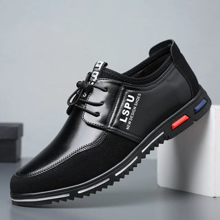 High Quality Brand Big Size Casual Shoes Men Formal Business Men Casual Shoes Breathable Fashion Trend Casual Men Shoes Black