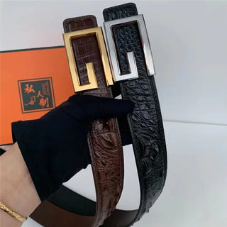 Waist Strap Alligator Leather Belts