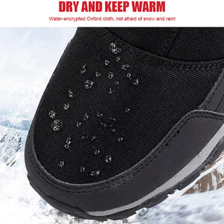 Men's Winter Boots waterproof non-slip thick fur warm unisex