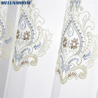 Melunmhom Luxurious Dutch Velvet Fabric Curtains for Living Room Soft Solid Color Valance Window Curtain Bedroom Top Quality Pel