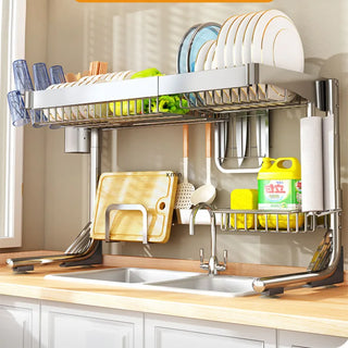 Stainless Sink Bowl Rack Countertop