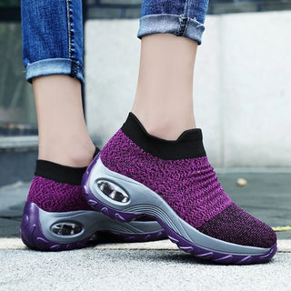 Platform Slip-On Sneaker Air Cushion Gym Modern Dance Shoes