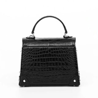 Crocodile Belly Handbag High Grade Small Square Real Leather Bag 45