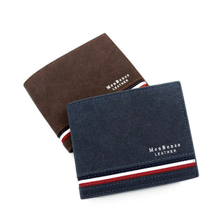 1pcs Classic Atmospheric Silkscreen Thread Stitching Clutch Short Wallet