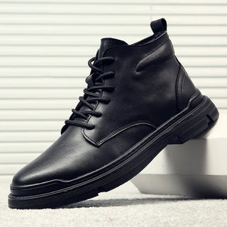 Men's Genuine Leather Winter Boots