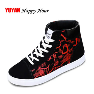 Canvas Shoes Men Fashion Sneakers Breathable Cool Street Shoes Male Brand Sneakers Men's Causal Shoes Black Blue Red KA305