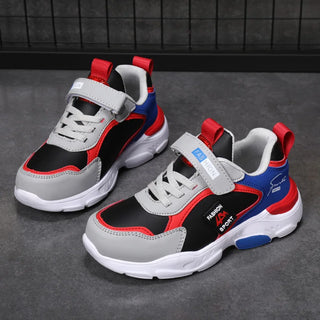 KJEDGB Children's Sports Shoes Mesh Breathable Kids Shoes Outdoor Sneakers Running Boys Footwear Fashion Light Shoes
