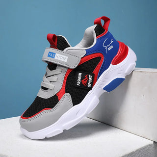KJEDGB Children's Sports Shoes Mesh Breathable Kids Shoes Outdoor Sneakers Running Boys Footwear Fashion Light Shoes