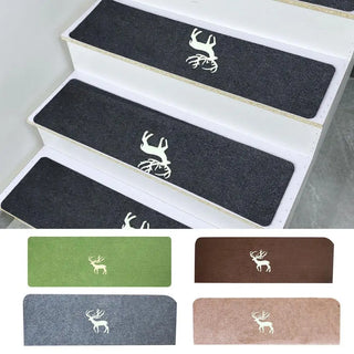 Color Stair Tread Carpet Mats Self Adhesive