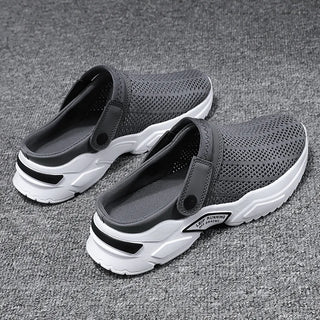 Men Mesh Sandals Slip on Lightweight Sneakers Breathable