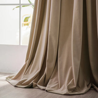 2022 New 100% Blackout Holland Cashmere Wool Velvet Curtain Insulation Curtains In The Living Dining Room Bedroom Custom Size